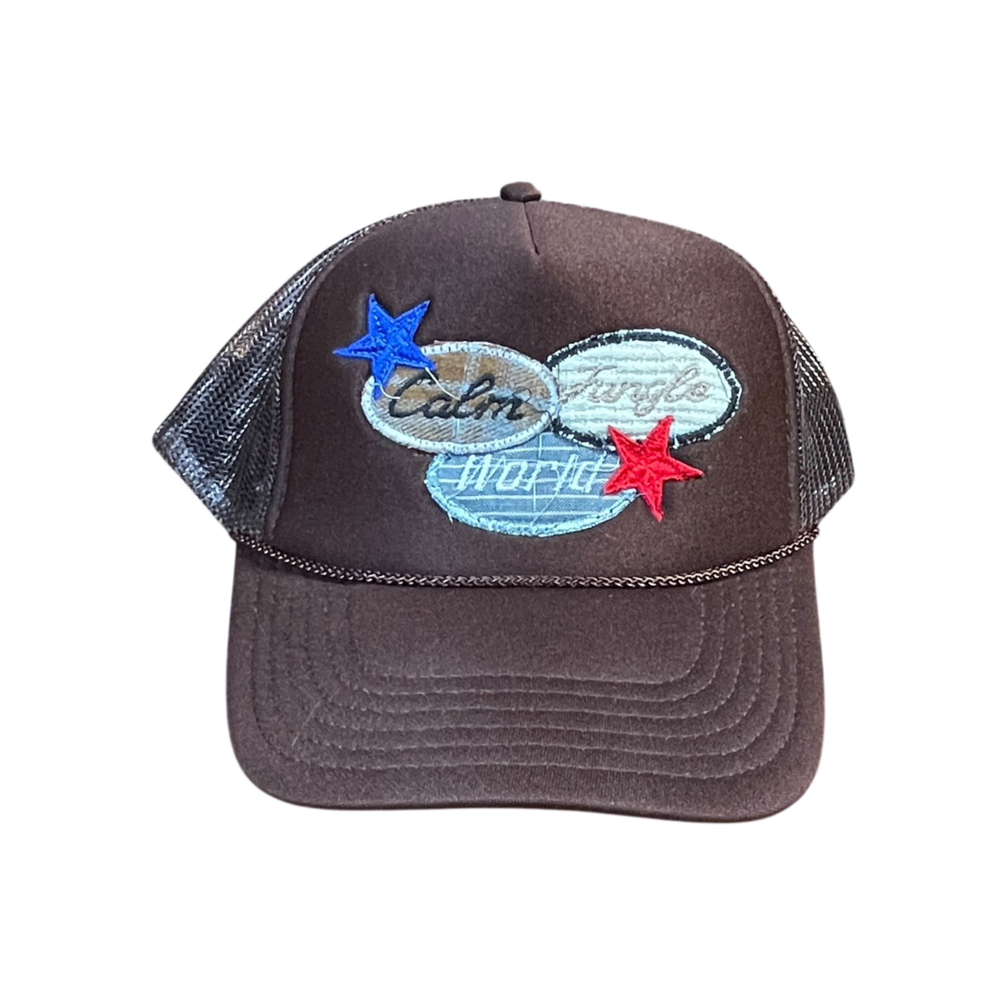 Scrap logo trucker