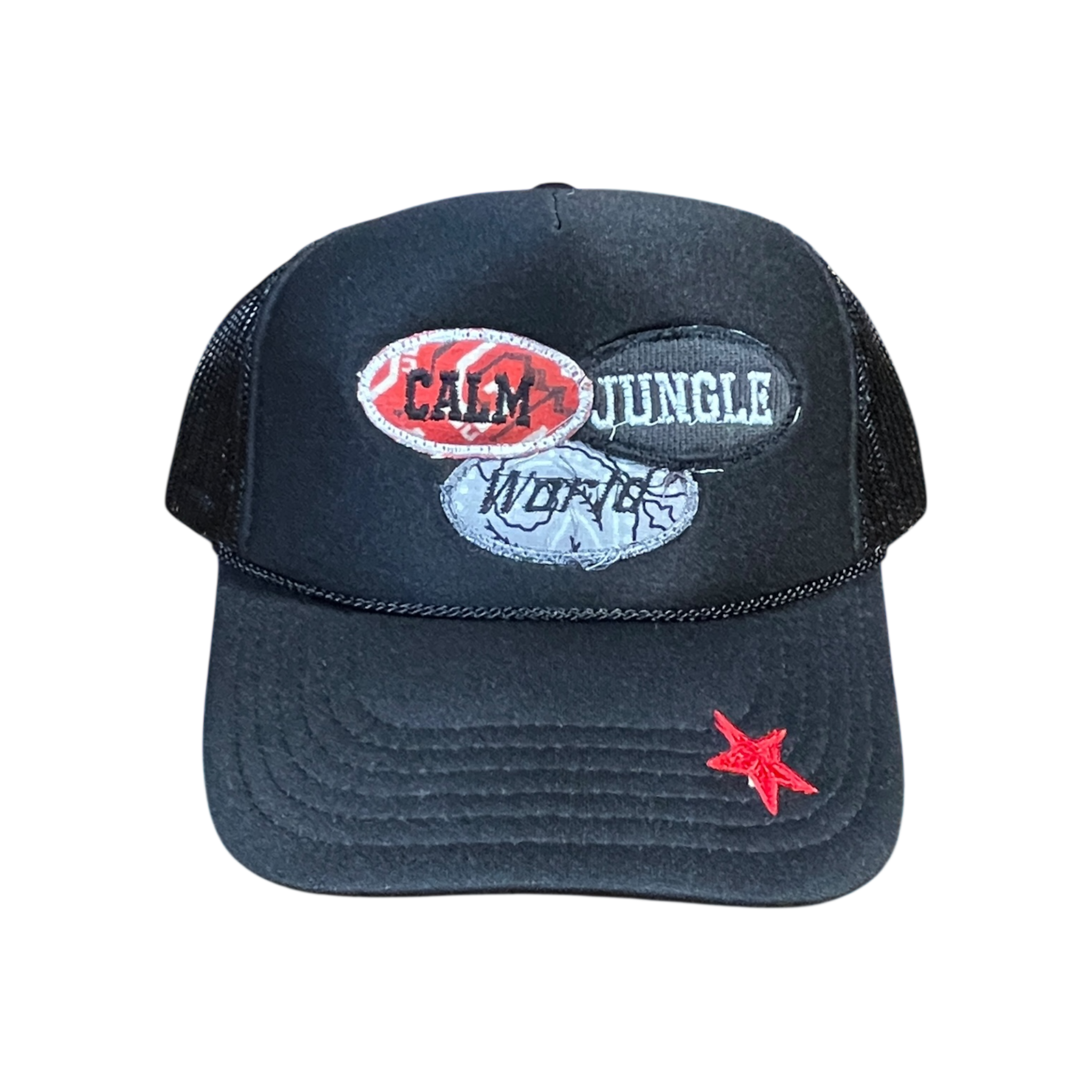Scrap logo trucker