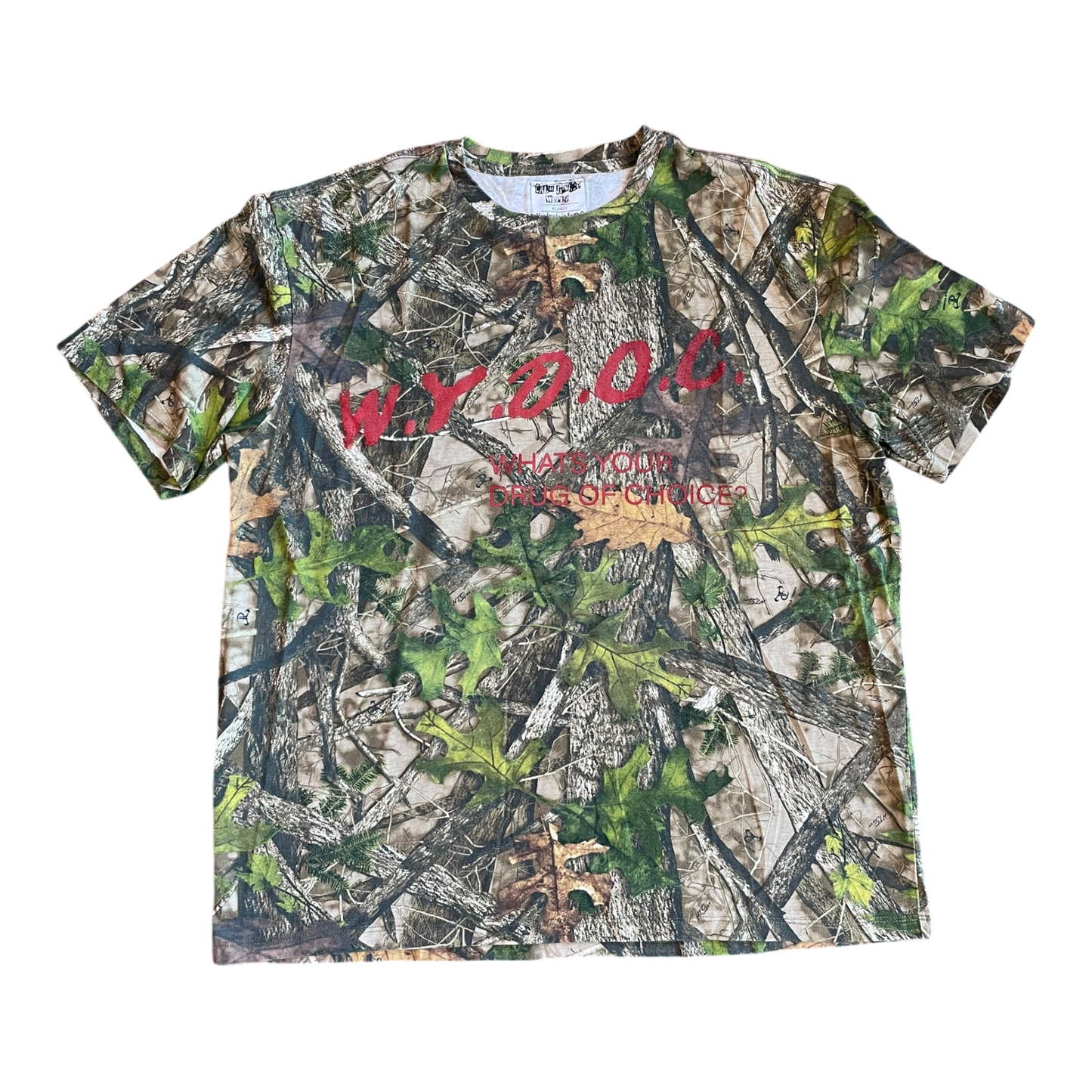 Drug of Choice Camo Tshirt