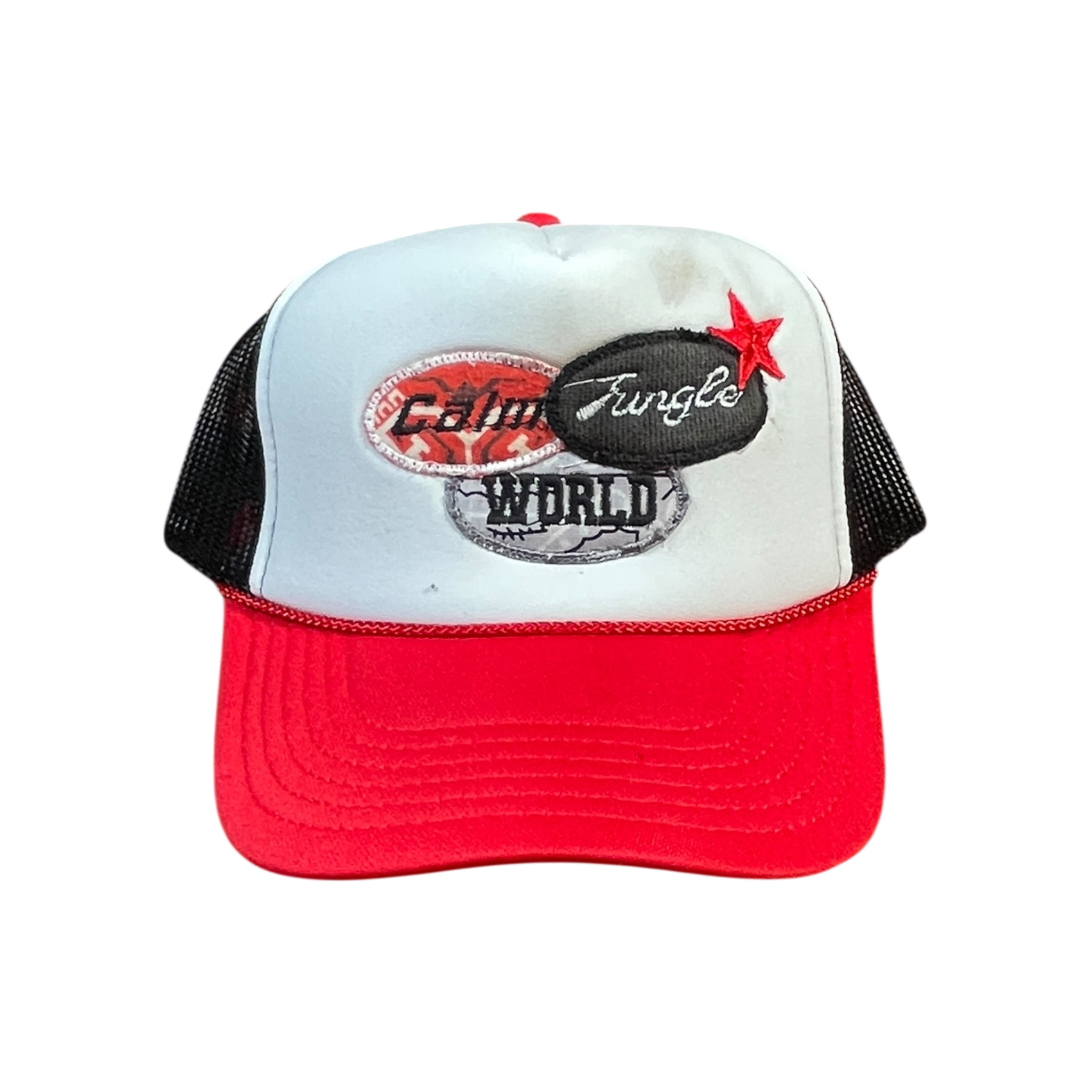 Scrap logo trucker