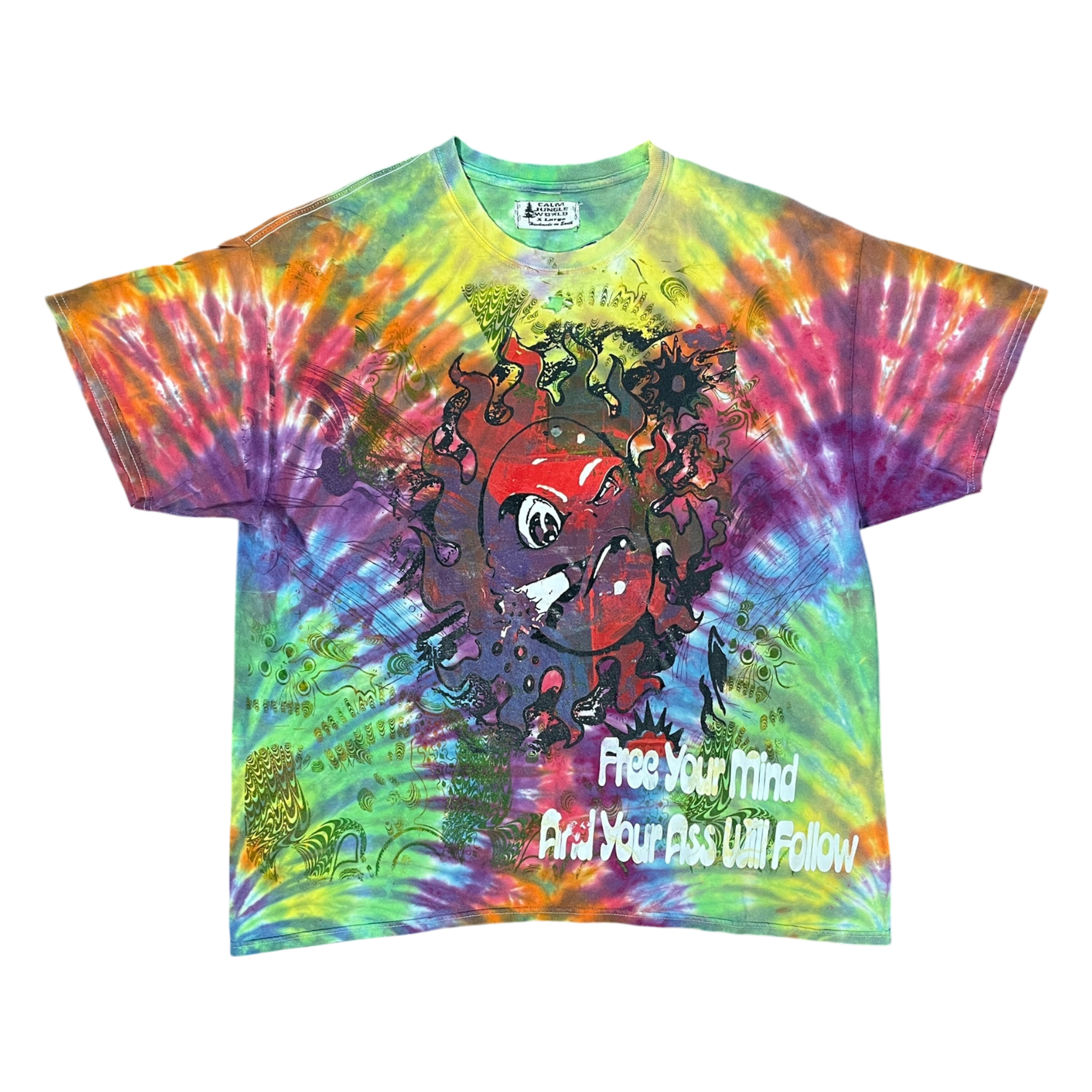 The sun tie dye tshirt