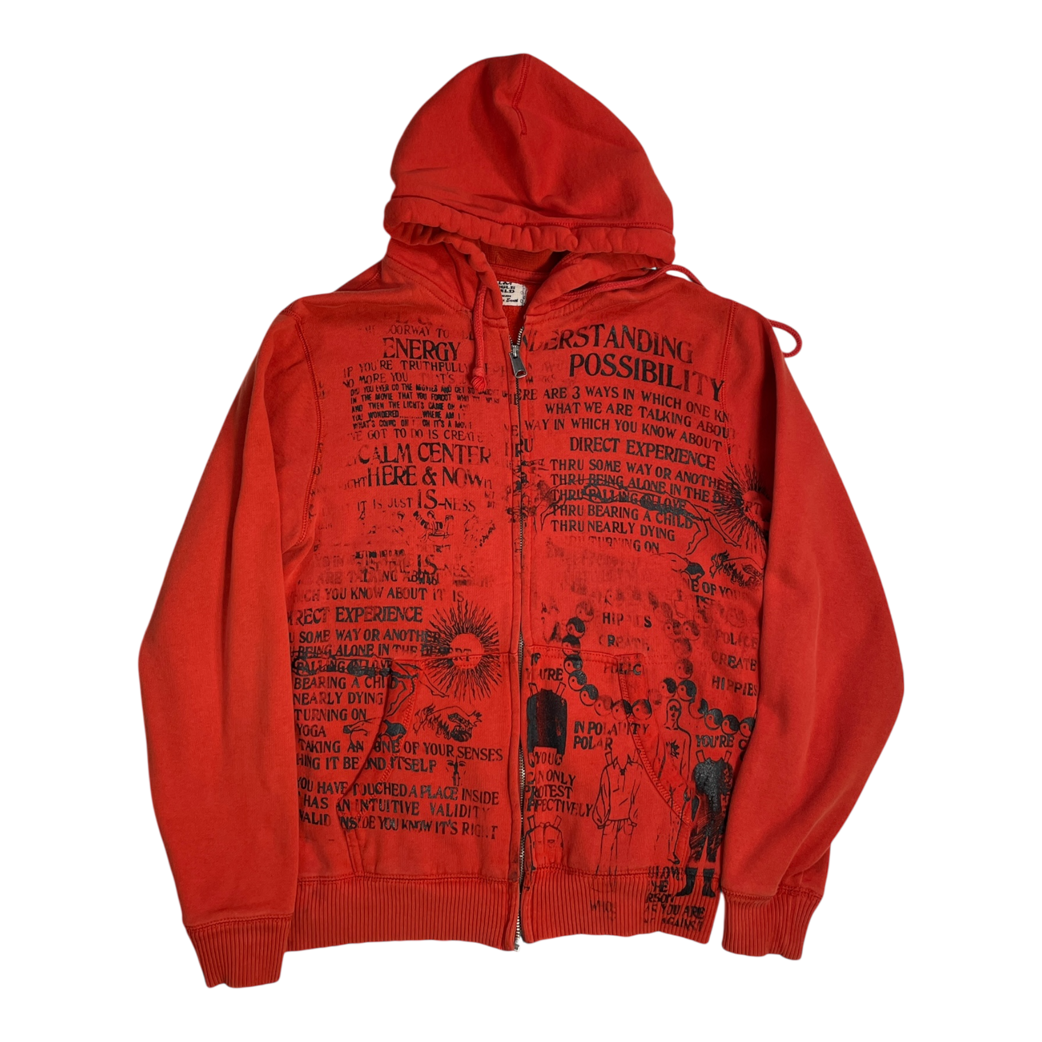 Be here now zip up jacket
