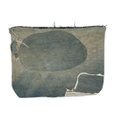 Repaired denim laptop case