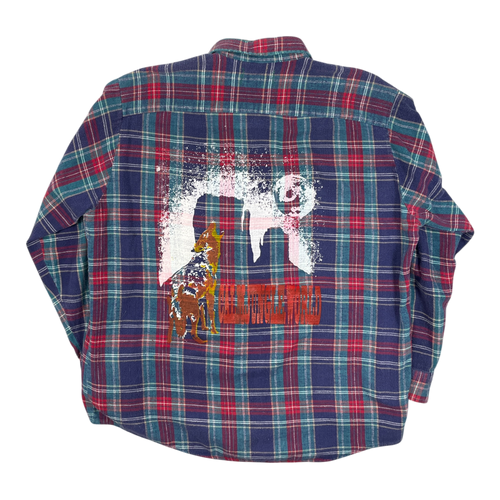 Coyote Button up Flannel
