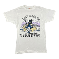 White Laid back in Virginia Tshirt