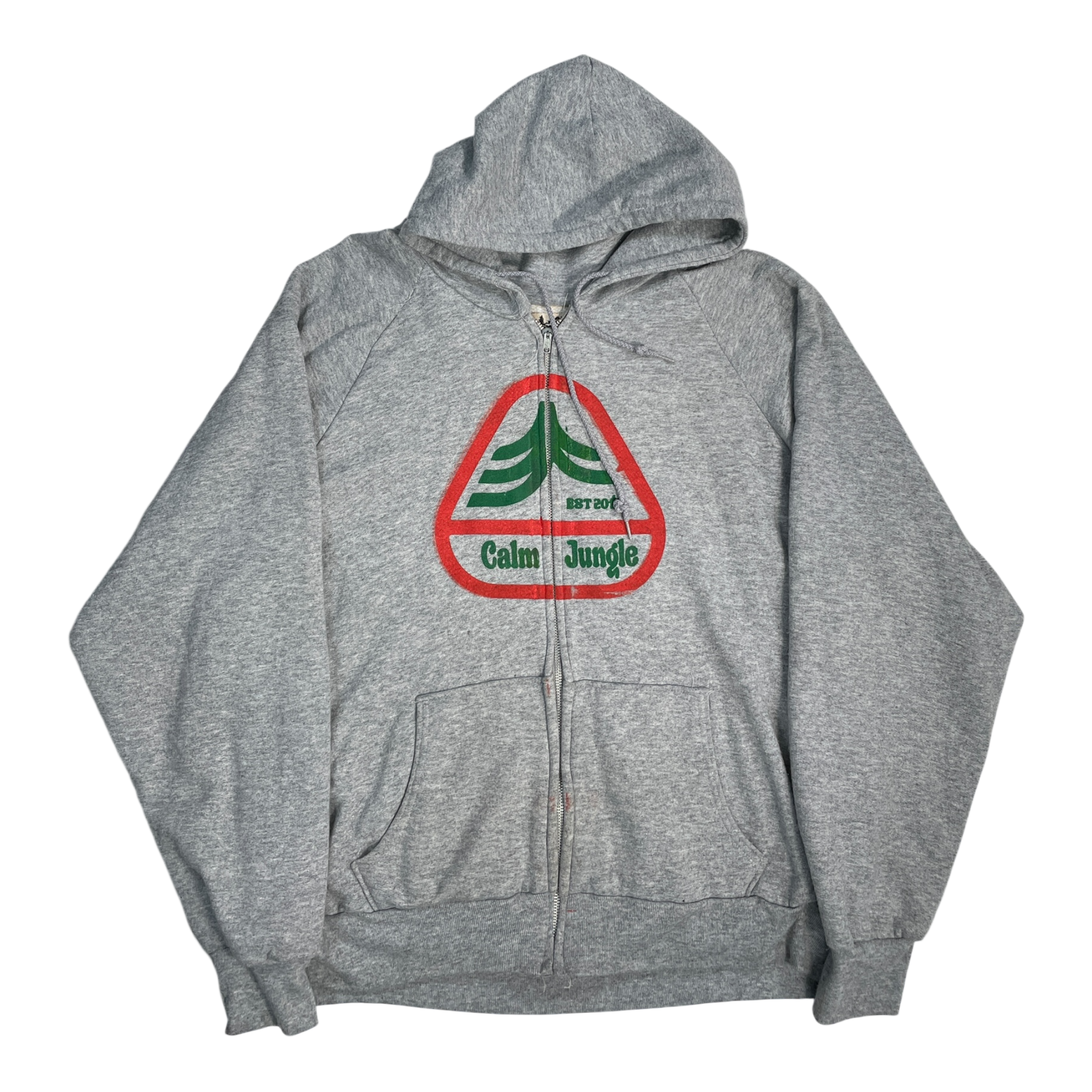 Pine logo zip up jacket
