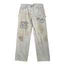 Faux finish pants