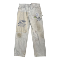 Faux finish pants