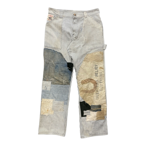 Hickory stripe Double knees
