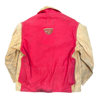 Patched hunting jacket