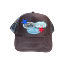 Scrap logo trucker