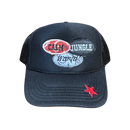 Scrap logo trucker