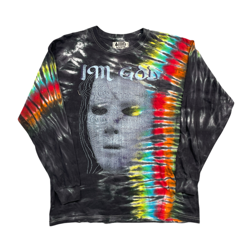 I’m god tie dye longsleeve