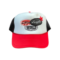 Scrap logo trucker