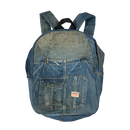 Faded denim bag
