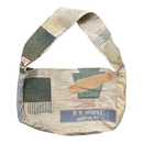 Patchwork newspaper bag