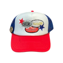 Scrap logo trucker