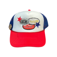 Scrap logo trucker