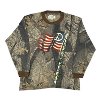 Peace flag camo Longsleeve