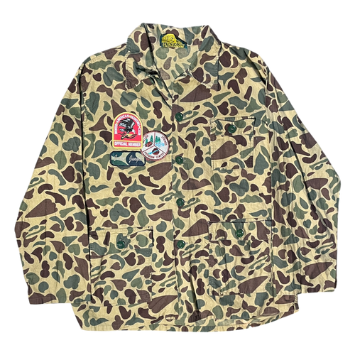 3 pocket camo button up