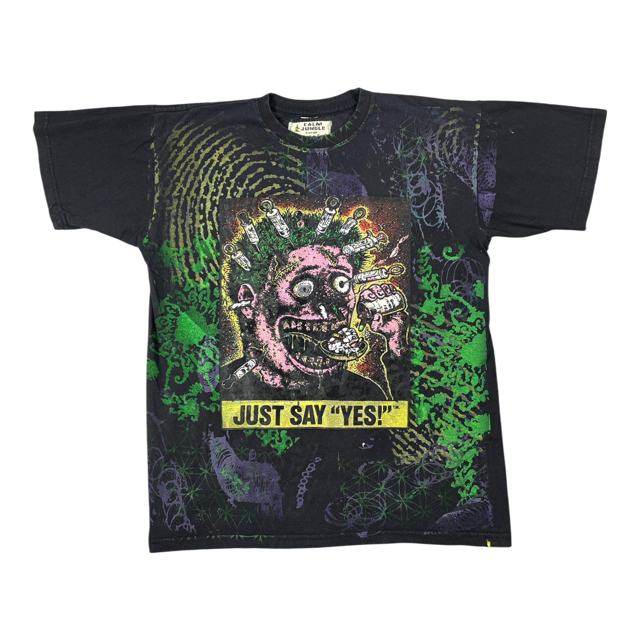 Fractal just say yes Tshirt