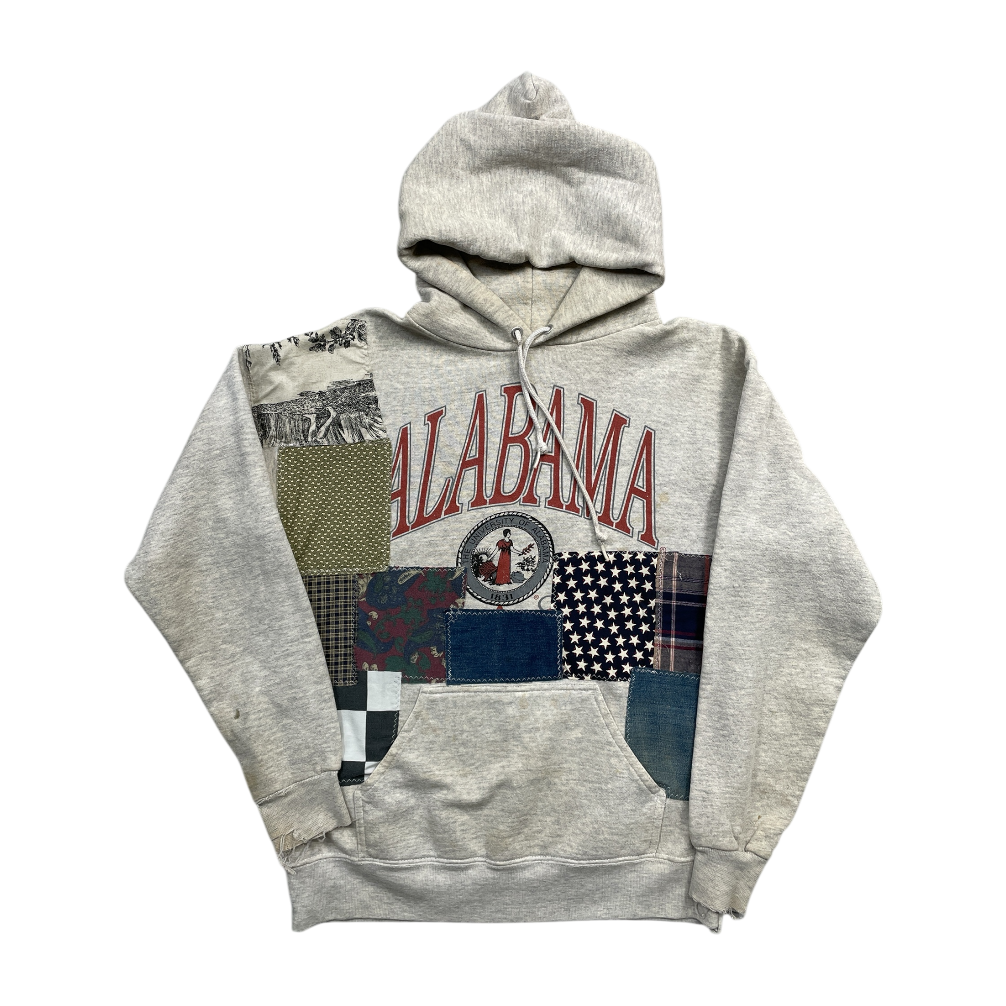 Alabama patchwork hoodie