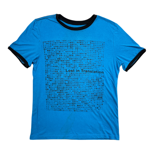 Lost in translation Ringer tee