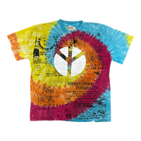 Be Here Now Tie dye Tshirt