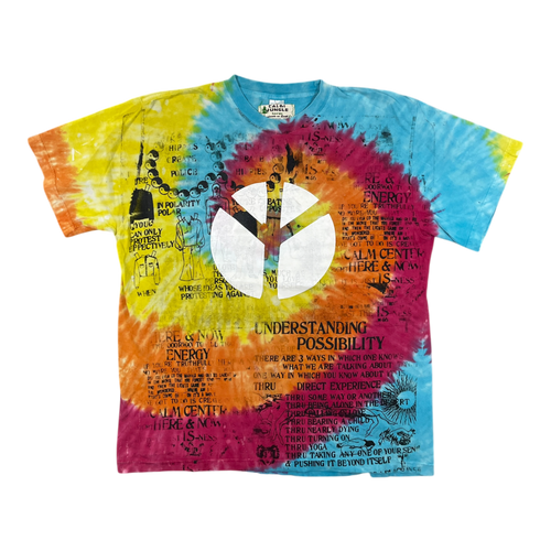 Be Here Now Tie dye Tshirt