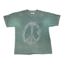 Peace sign Faded Tshirt