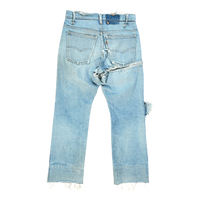 Thrashed denim