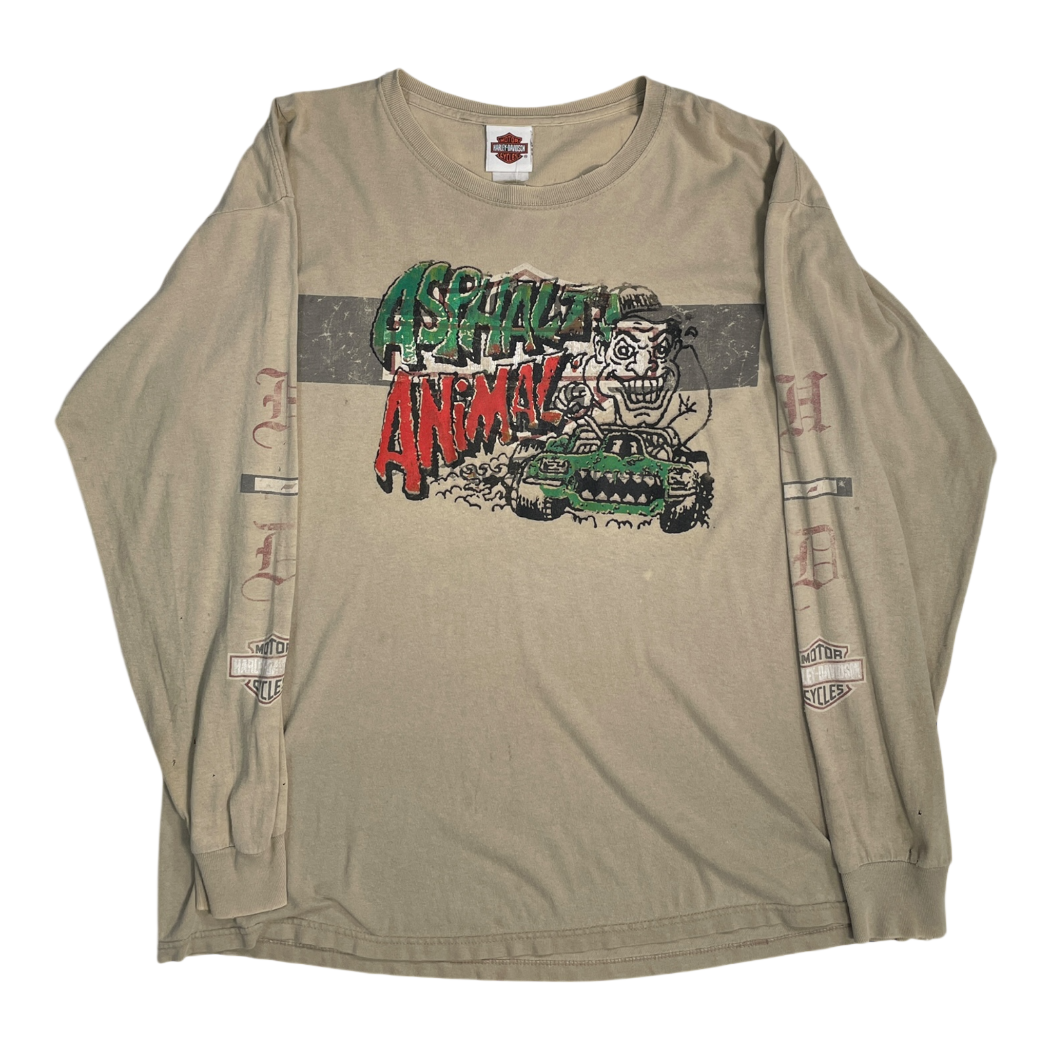 Asphalt animal longsleeve