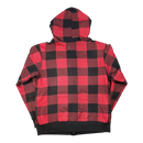 Plaid zip up jacket