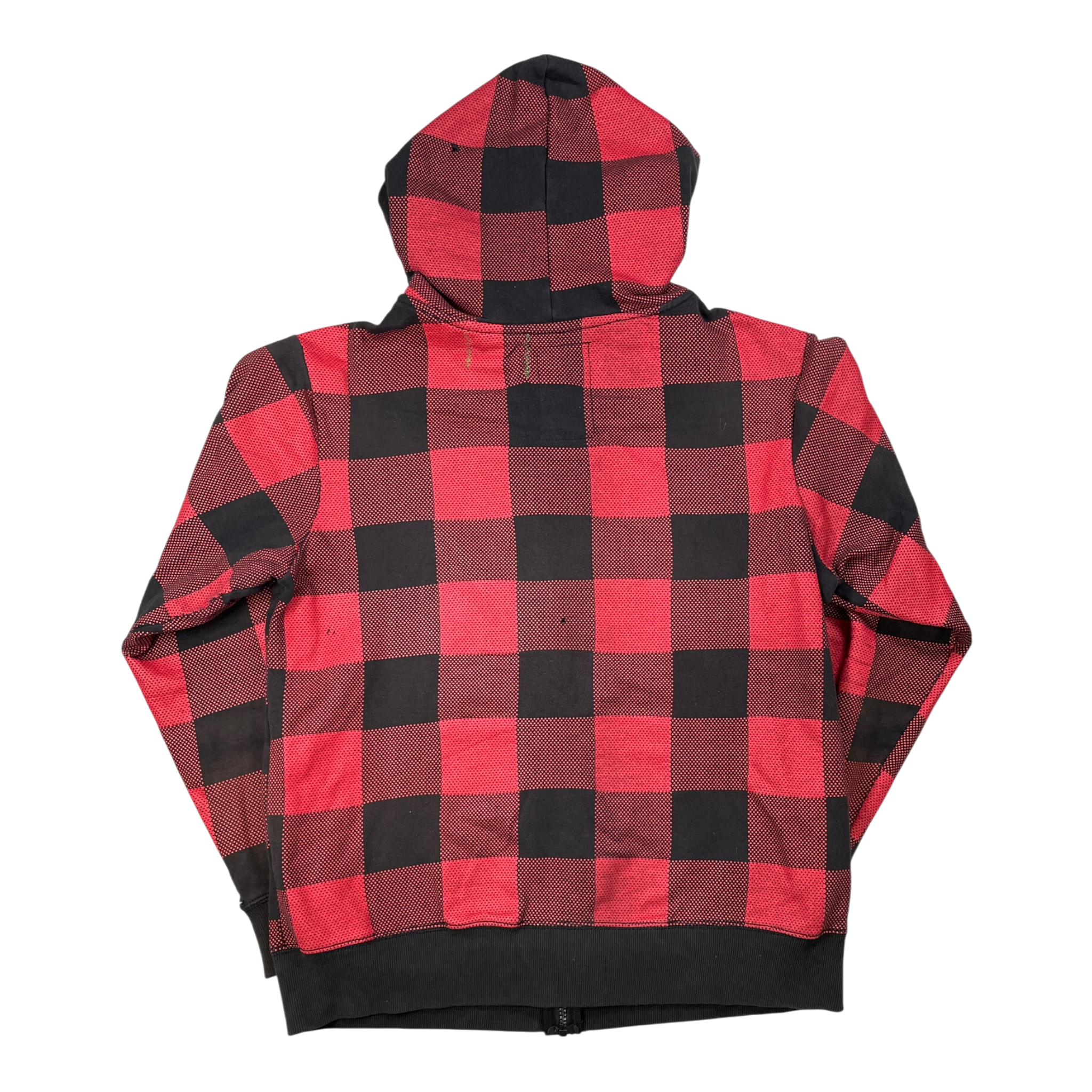 Plaid zip up jacket