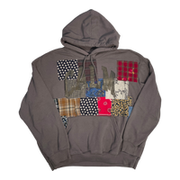 Calm Patchwork hoodie