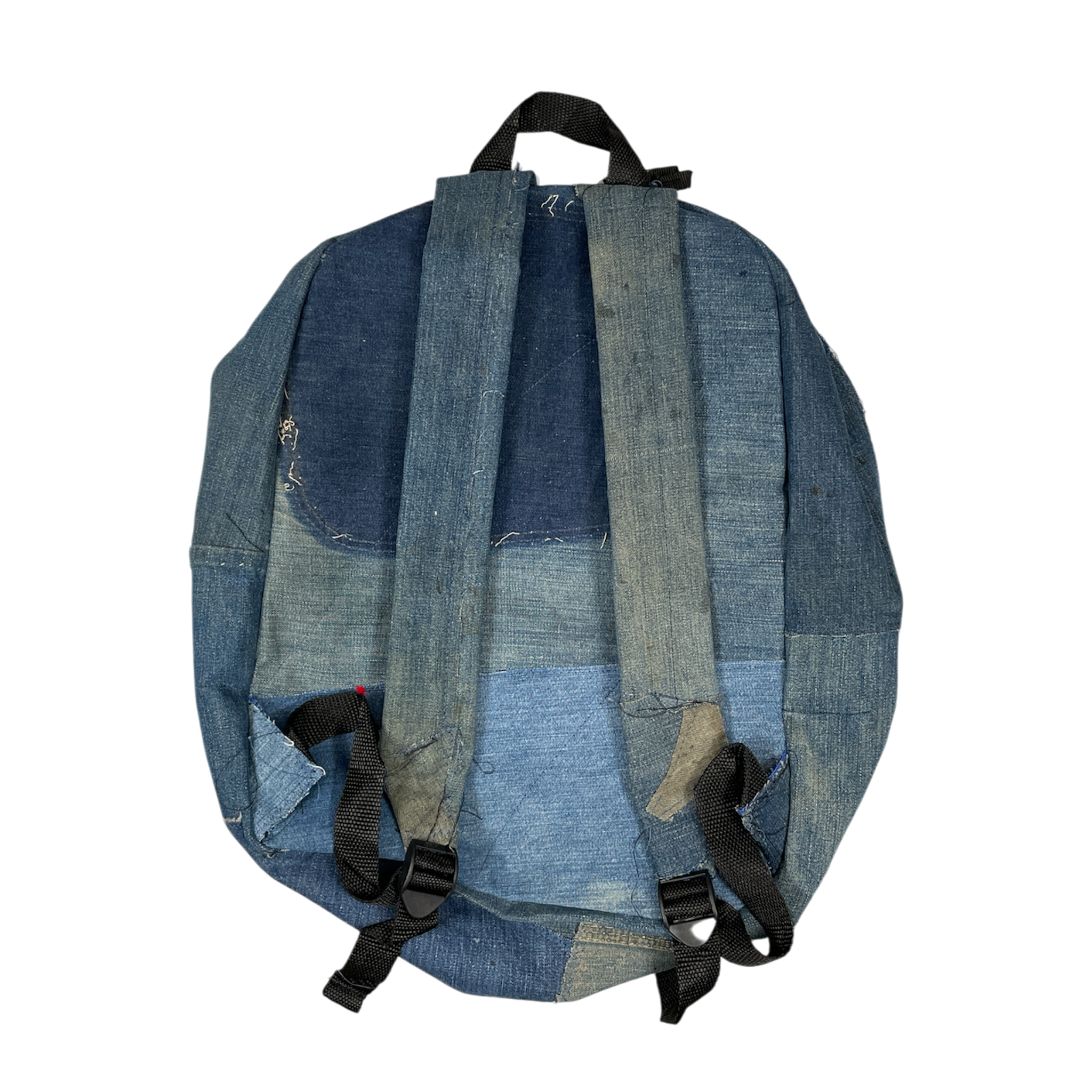 Faded denim bag