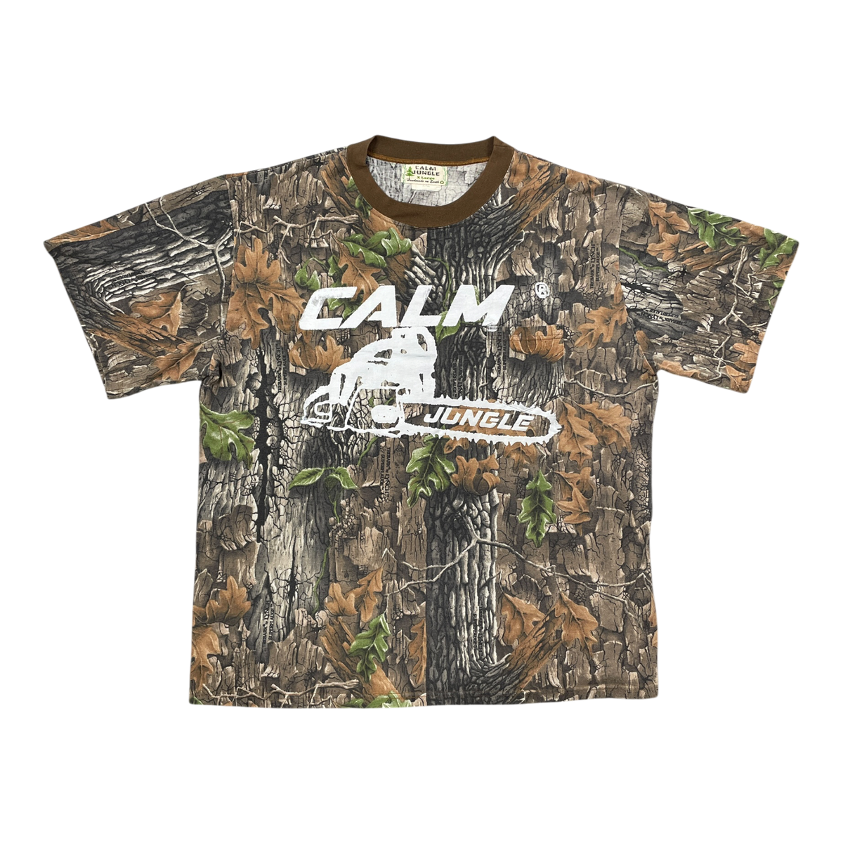 Chainsaw camo Tshirt