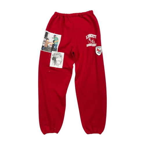 Collegiate sweatpants