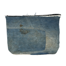 Repaired denim laptop case