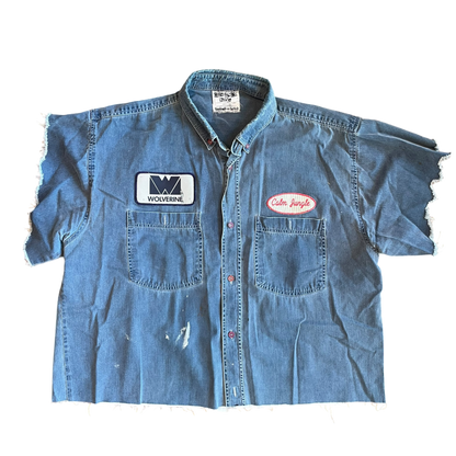 Cropped Work Shirt