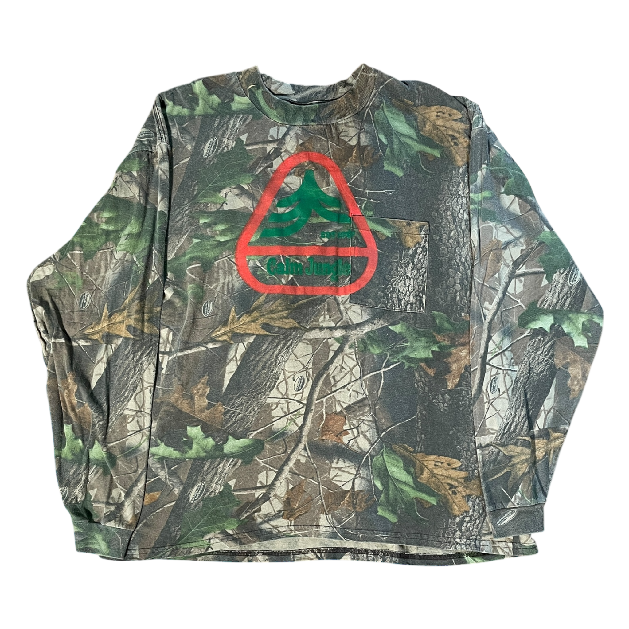 The pines logo camo Longsleeve