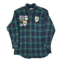 Coyote button up Flannel