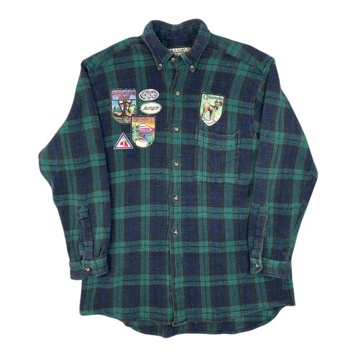Coyote button up Flannel