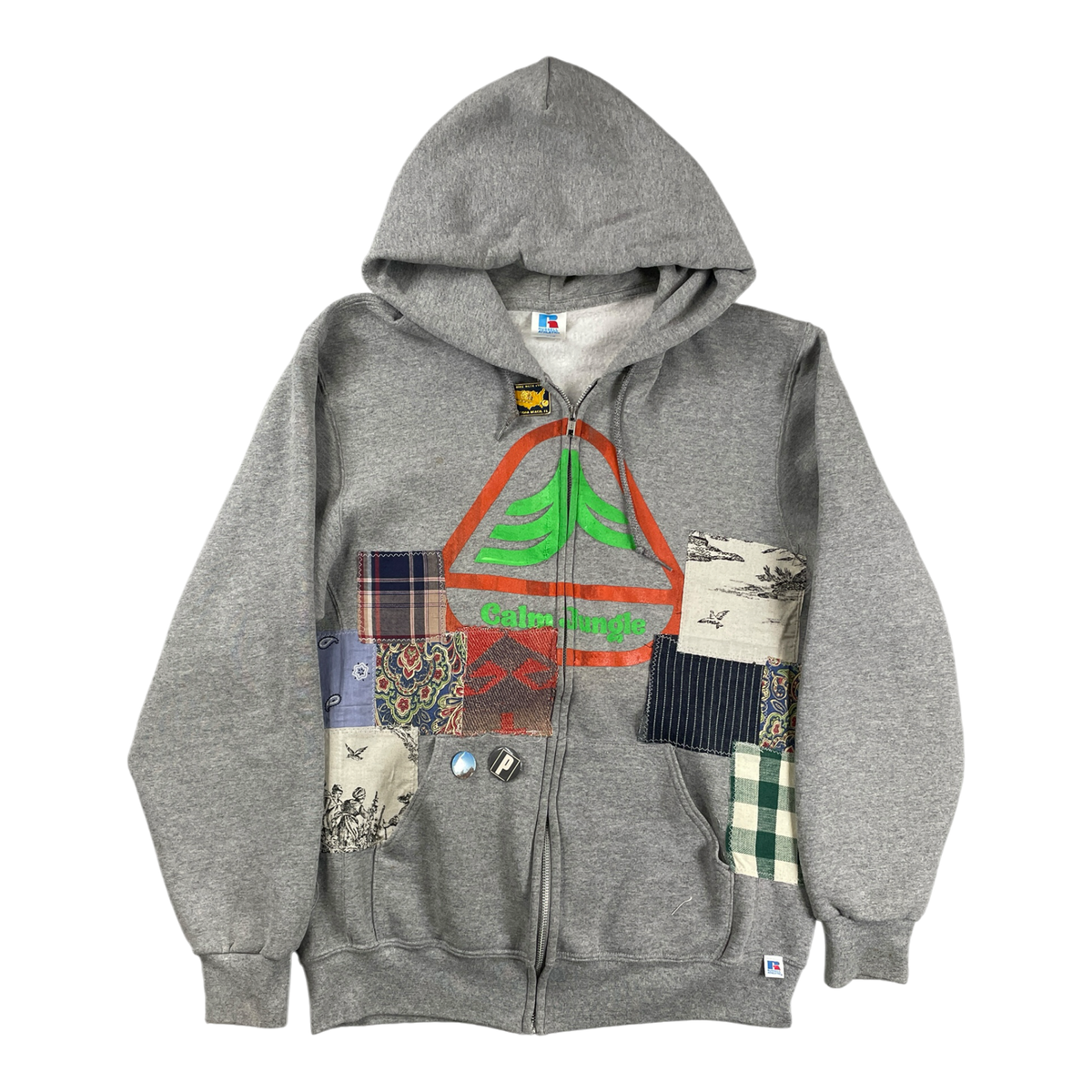 Pine logo Patchwork Jacket