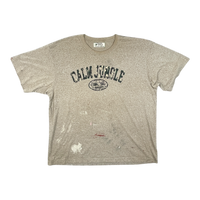 Distressed Camo Logo Tshirt